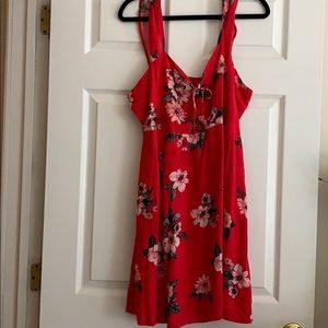 Xhilaration Pink Floral Dress